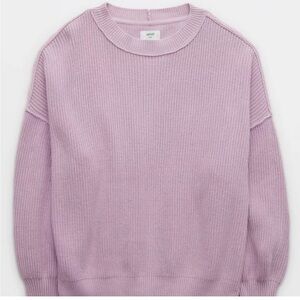 AERIE Beyond Sweater in Violet Fury